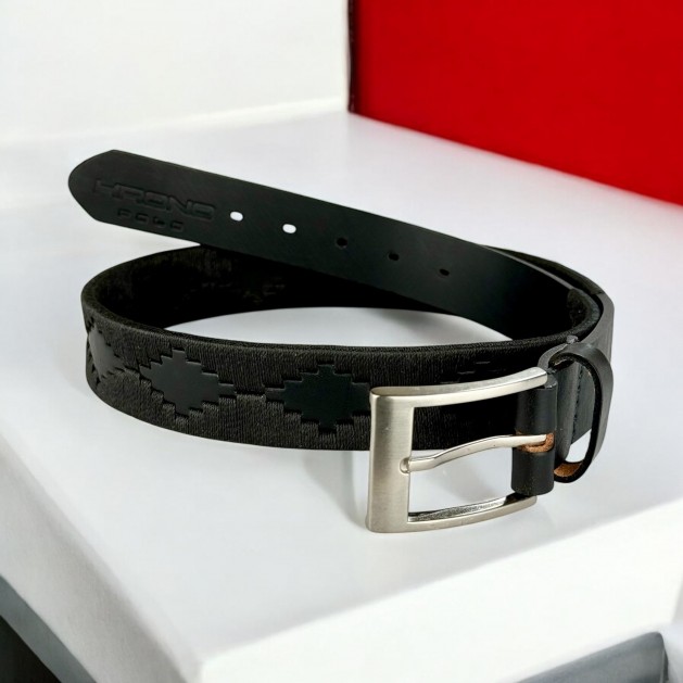 The Polo Belt "Black Gaucho"