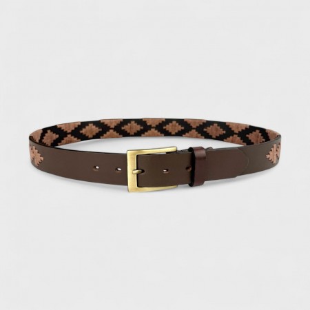 The Polo Belt "Brown Gaucho"