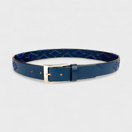 The Polo Belt "Blue Gaucho"