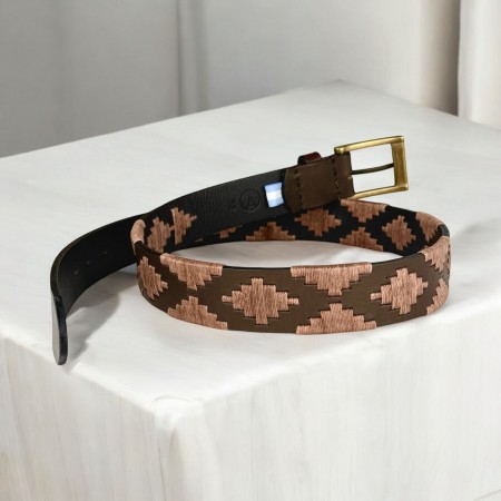 The Polo Belt "Brown Gaucho"