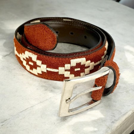 The Polo Belt "Suede Gaucho"