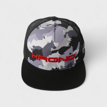 Krono Grey Horse Camo Cap