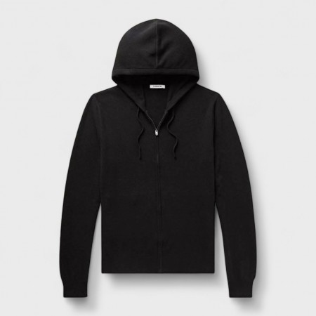 Cashmere Zip Hoodie