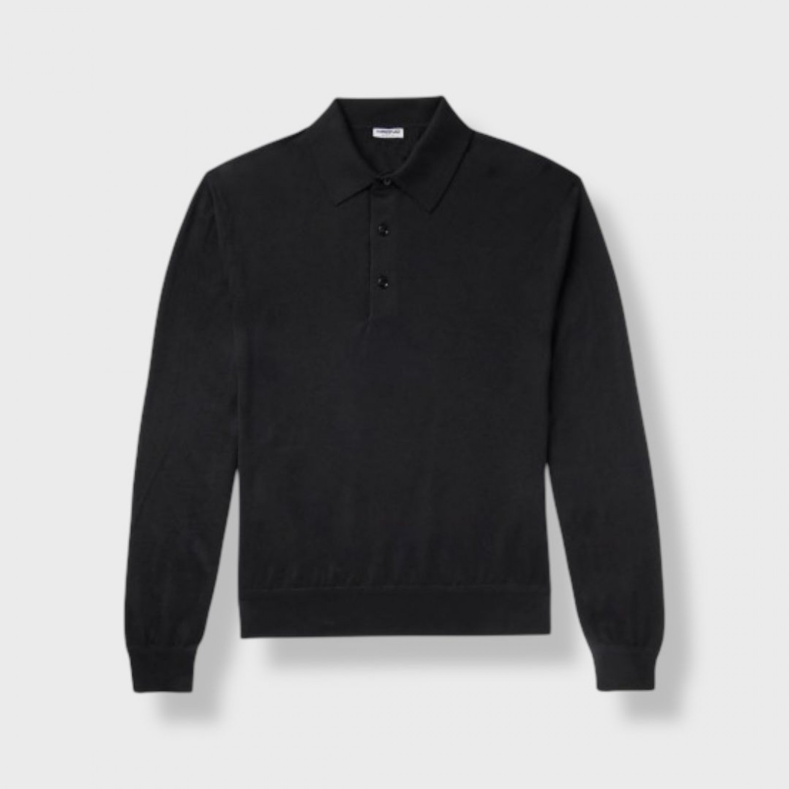 Cashmere and Silk Polo Shirt