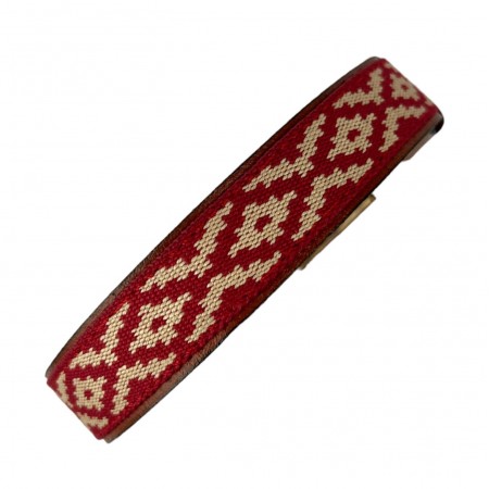 DOG COLLAR - GAUCHO RED