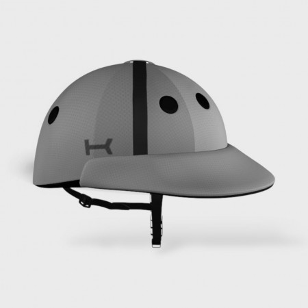 Grey Polo Helmet