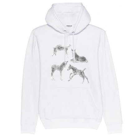 Playing Foal Hoodie