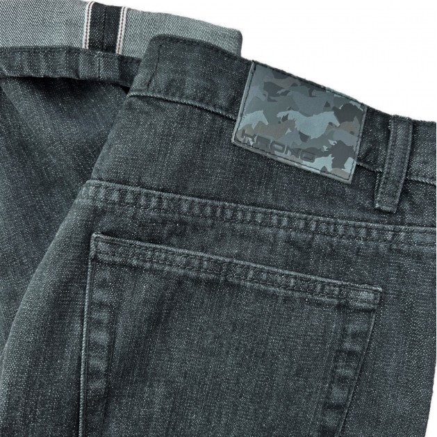 Straight Black Selvedge Jeans