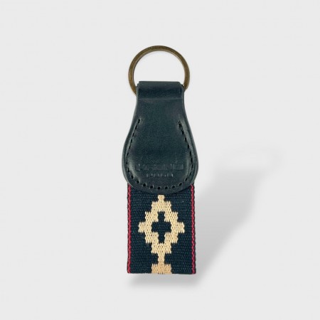 Gaucho Keyring - Black and Red