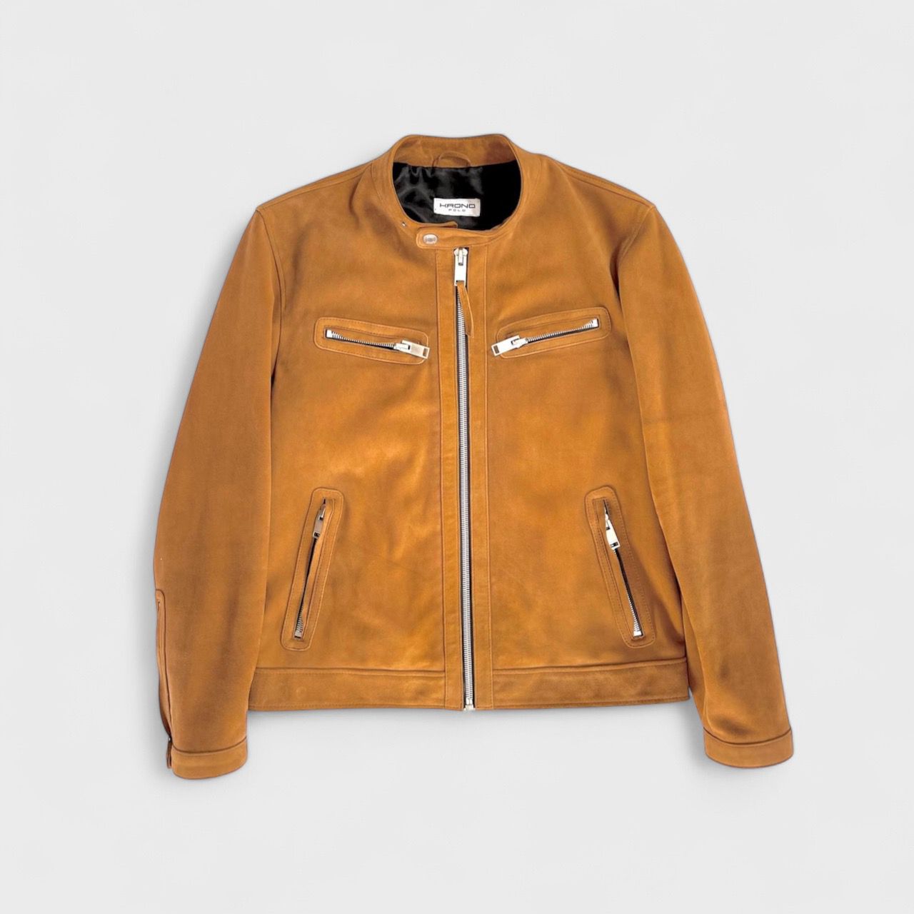 Suede Blouson Jacket