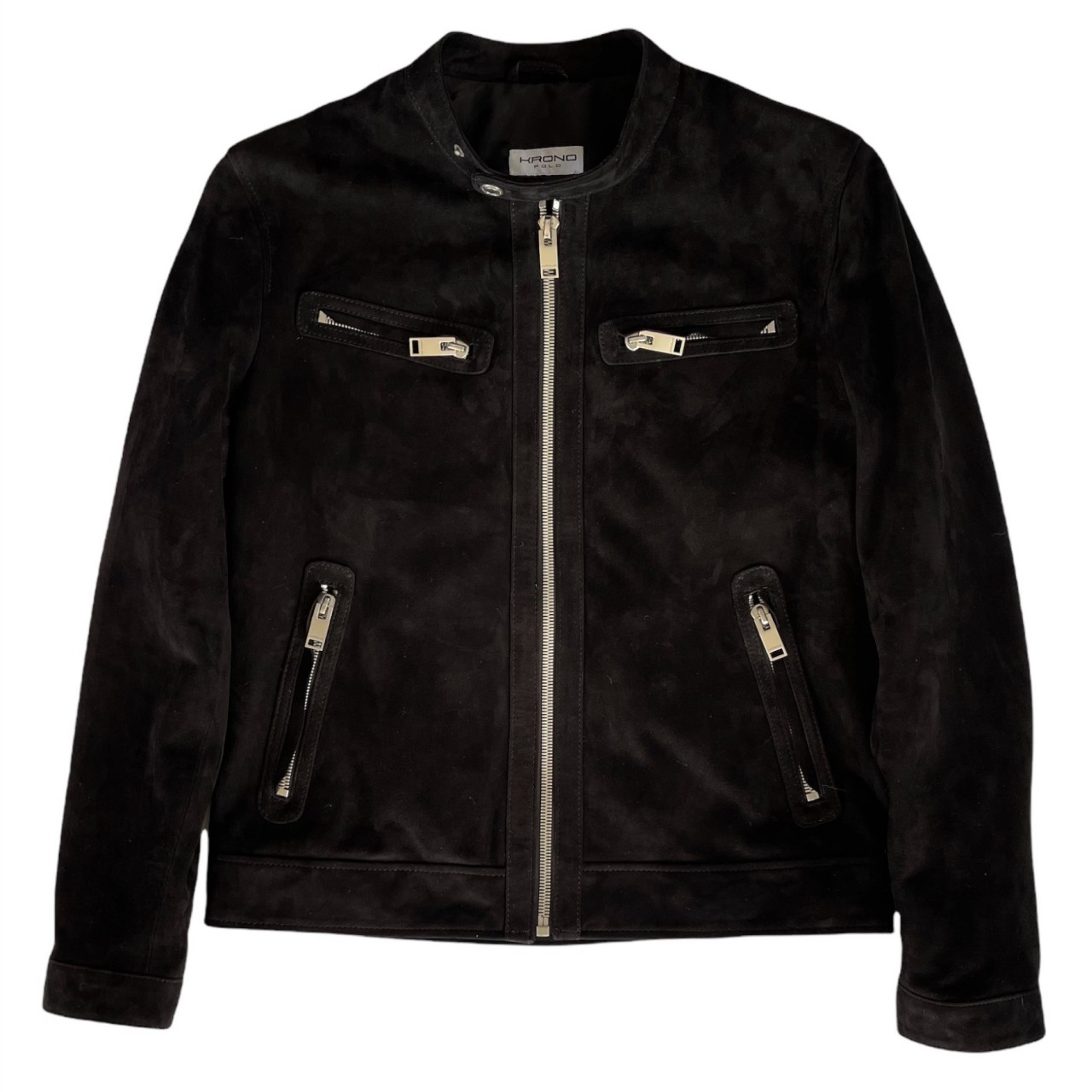 Suede Blouson Jacket 