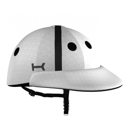 White Polo Helmet