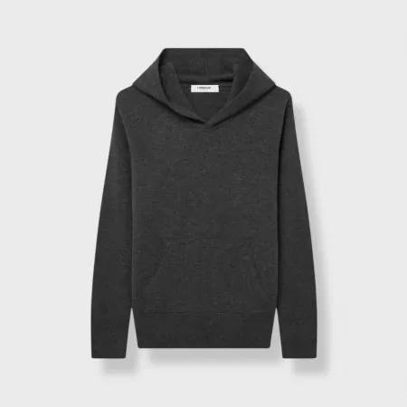 Cashmere Chukka Hoodie Charcoil Cashmere Chukka Hoodie Charcoil