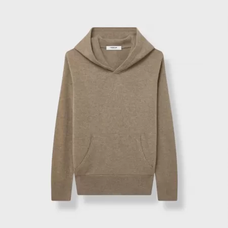 Cashmere Chukka Hoodie Taupe Cashmere Chukka Hoodie Taupe