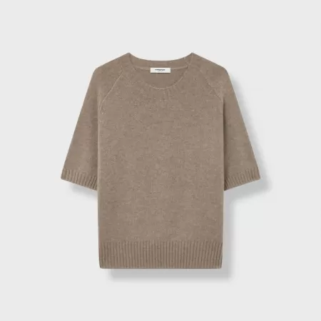 Cashmere Ayala T-Shirt Light Brown Cashmere Ayala T-Shirt Light Brown