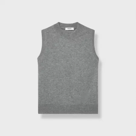 Cashmere Tank Top Grey Cashmere Tank Top Grey
