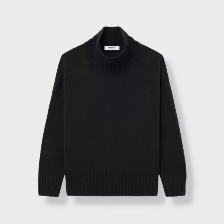 Cashmere Turtle Neck Sweater Black Cashmere Turtle Neck Sweater Black