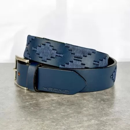 The Polo Belt "Blue Gaucho" The Polo Belt "Blue Gaucho"