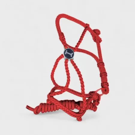 Nylon Braided Halter Black Nylon Braided Halter Black